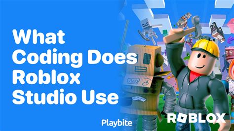 does roblox studio use coding