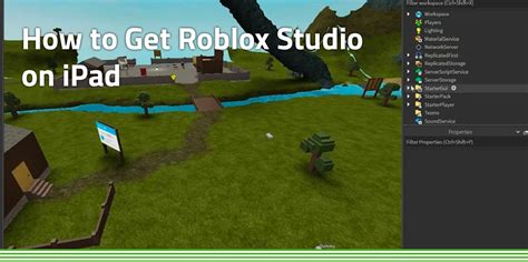 does roblox studio work on ipad