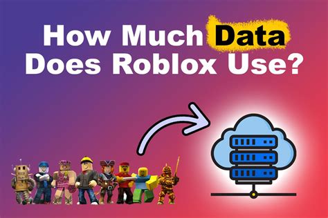 does roblox use data