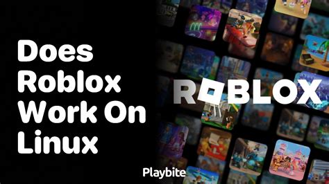 does roblox work on linux