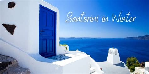 does santorini shut down in winter
