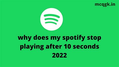 does spotify stop playing after a while