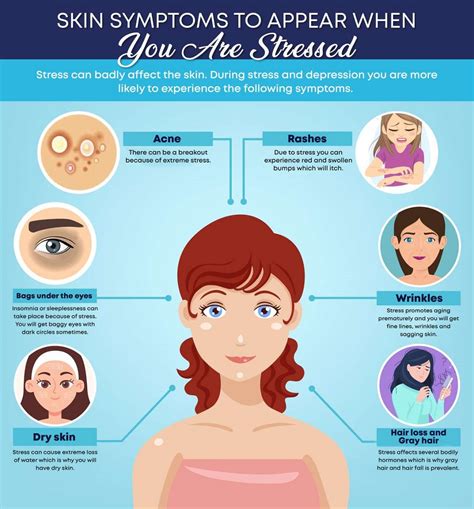 does stress cause skin problems