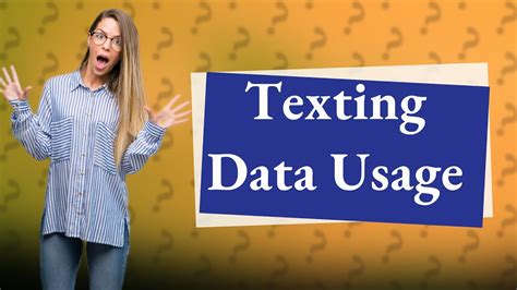 does texting count as data usage