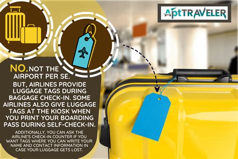 does the airport tag your luggage