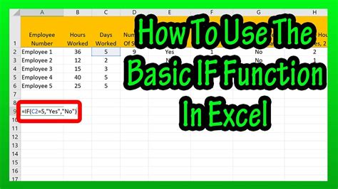 does the if function work with text