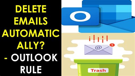 does trash email automatically delete