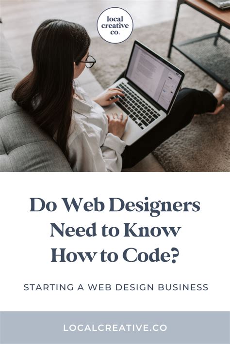 does web design require coding