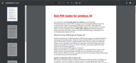 does windows 10 have a built in pdf reader