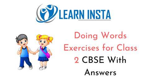 doing words worksheet class 2 with answers