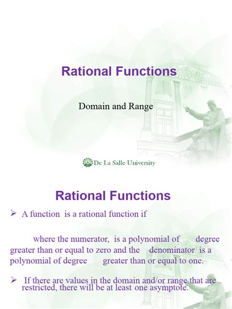 domain and range of rational functions grade 11 pdf