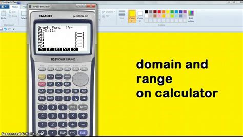 domain and range restrictions calculator