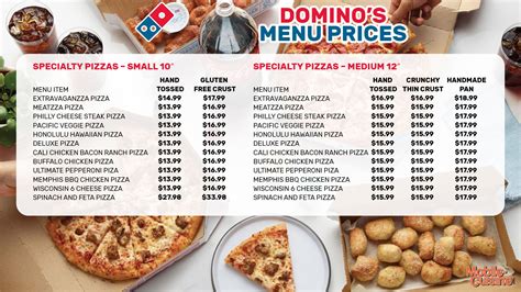 domino's menu today's offer