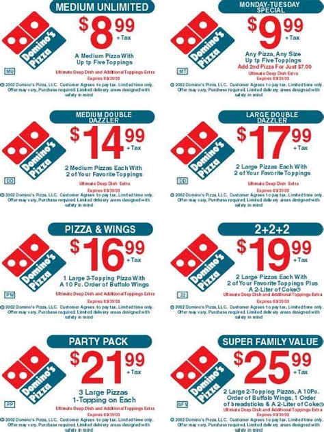dominos offer code