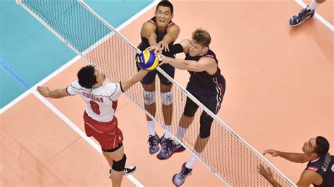 double block volleyball