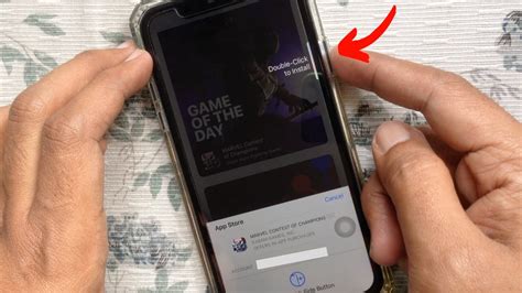 double click to install app not working