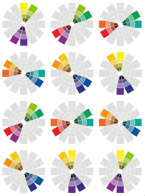double complementary color harmony examples