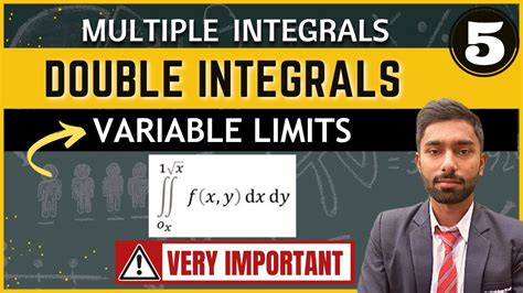 double integral with variable limits