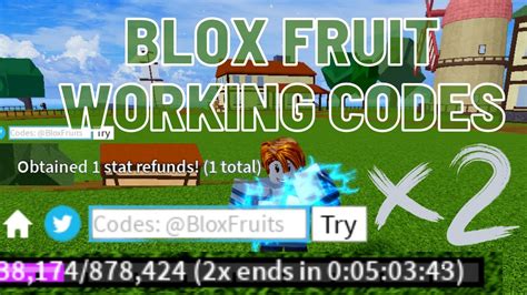 double xp code blox fruit