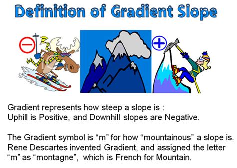 down gradient definition