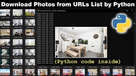 download multiple images from url python