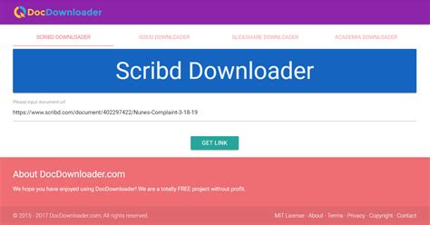 download scribd files for free