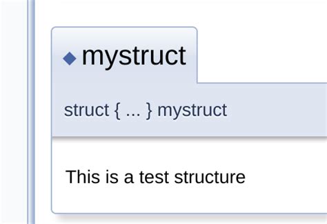doxygen struct comments