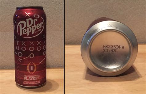 dr pepper can expiration date code
