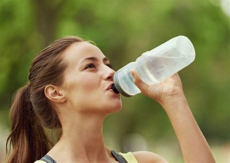 drinking water
