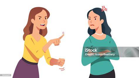 Ilustrasi dua orang bertengkar