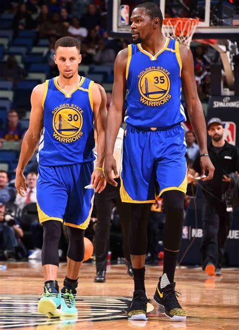 Kevin Durant and Steph Curry