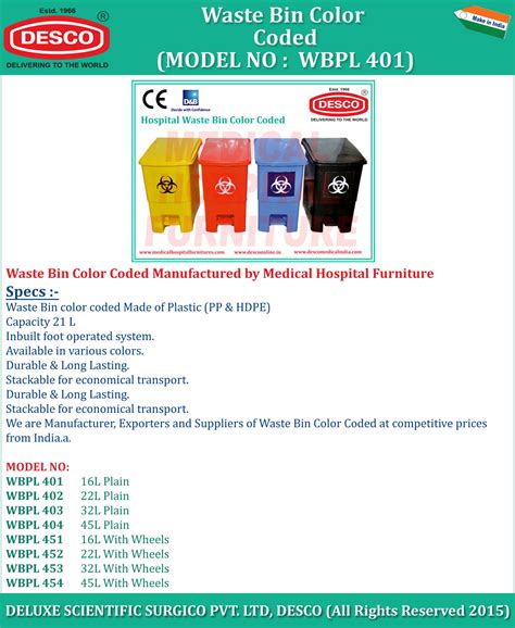 dustbin colour code in india