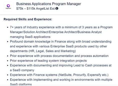 duties of a program manager
