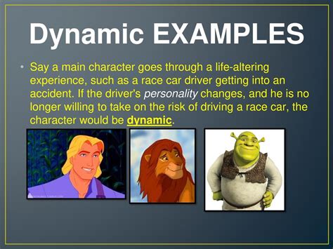 dynamic character example