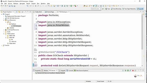 dynamic web project servlet example