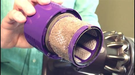 dyson cordless not working after cleaning filter