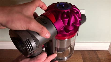 dyson handheld won't empty