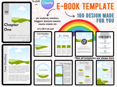 E Booklet Template