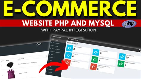 e commerce website php mysql source code free download