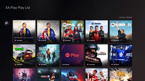 Ea Play Ps5 Catalogue
