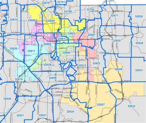 east colonial zip code