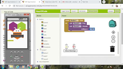 easy apps to make on mit app inventor