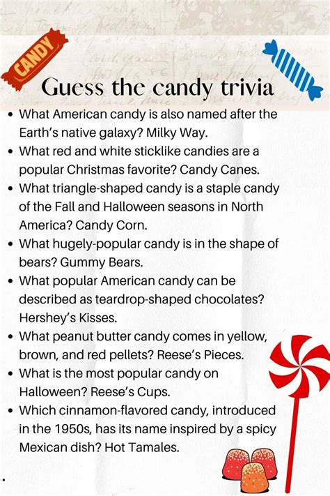 easy candy trivia questions and answers