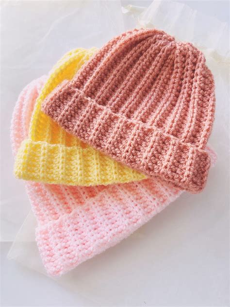 easy crochet hat patterns for beginners
