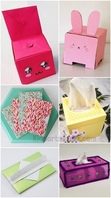 easy empty tissue box craft ideas