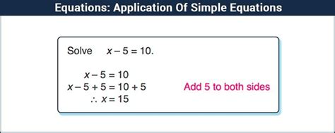 easy equation examples