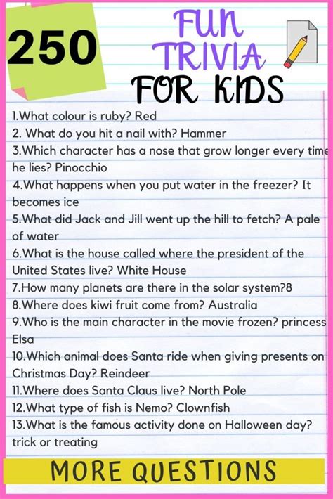 easy quiz questions with answers funny