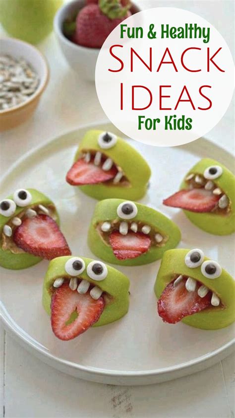 easy snacks to make with toddlers