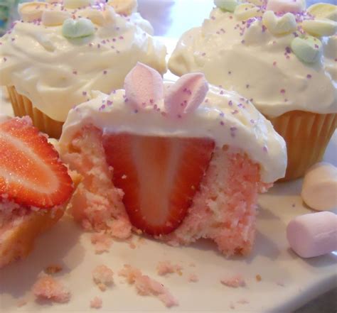 easy strawberry cupcakes using cake mix