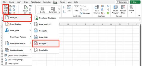 easy way to convert pdf to excel